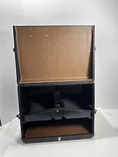 Gun Ho Bullseye Pistol Range Box - Holds up to 4 guns Vintage Black See Photos