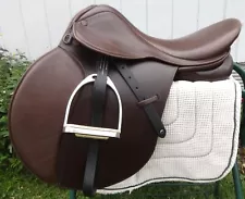 COLLEGIATE RD English/Jump Show Saddle - 17" Seat, Medium Tree - BEAUTIFUL!