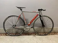 Low Track Bike 52cm - Rare Colorway Silver/Red