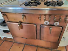 ANTIQUE CHAMBERS GAS STOVE MODEL 90 AC circa 1951 COPPER FINISH