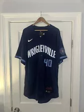 Willson Contreras - Nike Chicago Cubs Wrigleyville City Connect Jersey - 52 2XL