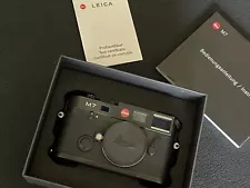 Leica M7 .72 Black Chrome Body EXCELLENT. USA Sale