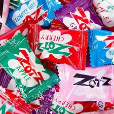 Zotz Fizzy Candy Assorted Bulk 2LB Bag of Zots Vintage Candy, Retro Candy, Weird