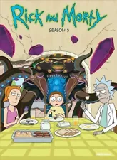 Rick and Morty: Season 5 (DVD, 2021) New And Unopened