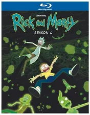 Rick and Morty Season 6 Blu-ray Justin Roiland NEW