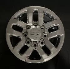 18” CHEVY SILVERADO 2500 3500 LTZ Z71 2015-2019 FACTORY CHROME WHEEL OEM RIM