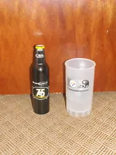 *FULL* Pittsburgh Steelers 75th Anniversary Bud Light Aluminum Can; 2005 AFC