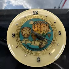 Wham-O Vintage Frisbee 141g Hot Air Balloons American Outdoor Series 1981 CLOCK!