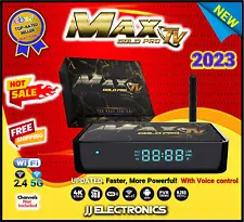 MaxTV Gold PRO 2023 Max TV 4K Quad Core 64 Bit Android Box