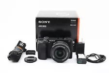 Sony A6300 ILCE-6300L Camera W/Sony SELP1650 Shutter Count 509 [Near Mint] 3680A