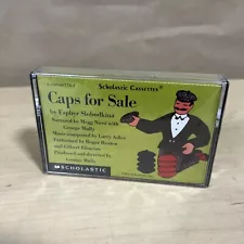 Caps For Sale Scholastic Cassette Vintage Kid Collectible Educational New Sealed