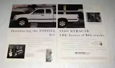 1995 Toyota T100 Xtracab Pickup Truck Ad - Big Trucks