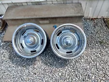 Two AZ Code Original GM Corvette 15"x8" Rally Wheels Rims OEM C3