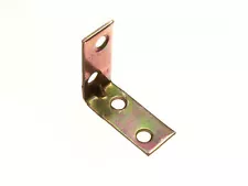 NEW FOR SALE - 10 x CORNER BRACE ANGLE REPAIR BRACKET YELLOW ZP STEEL 40MM