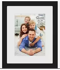 8x10 Picture Frame Photo Frame for Wall Mounting Diaplay Black