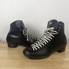 Riedell 120 Roller Skate Boots Size 10 D Black Model 120-BLK 10D