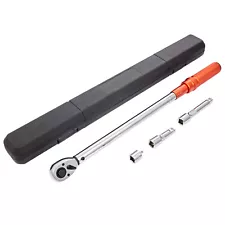 VEVOR Torque Wrench 1/2inch Drive 25-250ft.lb/34-340n.m Torque Wrench Set