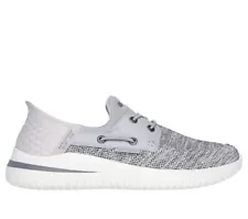 SALE! Skechers Men's Slip-ins: Delson 3.0 - Sorkin, MEDIUM Width LIGHT GRAY