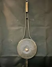 Vintage Handheld Camp Fire Grill, Circular