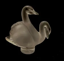 lalique swans for sale