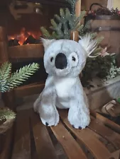 Walmart Real 11” Gray & White Koala Bear Plush Stuffed Animal Toy