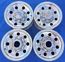 (4) 16" Ford F250 F350 Excursion 99-04 Super Duty Polished 3338 Wheels 16x7 Rims