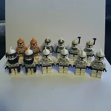 Lego Star Wars Clone Wars Clone Trooper Army Builder Lot Of 12 Minifigures