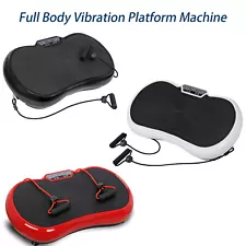 Vibration Machine Whole Body Workout Fitness Exercise Machine w/ Remote 3 Colors