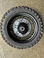 Gemini Mini Bike Scrambler Rear Rim With Tire