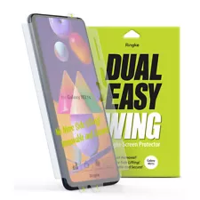 For Samsung Galaxy M31s Screen Protector | Ringke [Dual Easy Wing] Film - 2 Pack