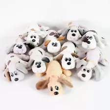 Tonka Lot of 10 Mini Pound Puppies Dogs Vtg 1990s 7" Plush Some Discoloration