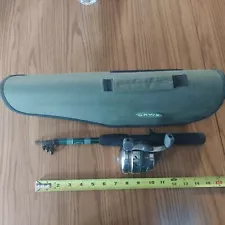 Orvis Rare #OR-10 Bait Casting Reel and Telescopic 56" Travel Rod with Case