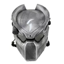 Alien vs Predator Cosplay Mask Halloween Party Costume Prop Full Mask With Light