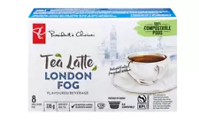 President's Choice PC London Fog Tea Latte Keurig Pods 8ct Fresh Canada