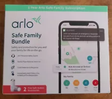 Arlo Safe Family Bundle 1 Year Safe Family Plan and 2 Safe Button Accessories