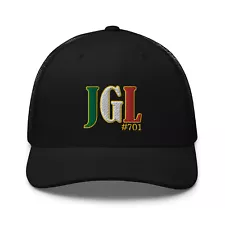 JGL Hat, JGL Chapo 701 Cap, Gorra JGL Chapo Embroidered Trucker Cap