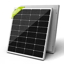 9BB Cell Monocrystalline 12V 100W Solar Panel Compact Design High Efficiency ...