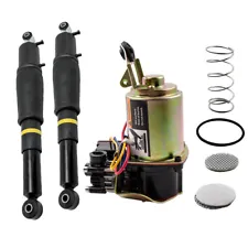 Rear 25979393 Air Shocks and Compressor Kit For GMC Yukon 2007-2014 Sales (For: 2009 Yukon XL 1500 Denali)