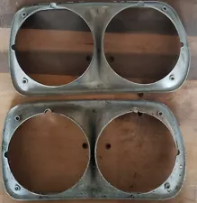 1974 Ford Ranchero Or Torino Headlight Bezels