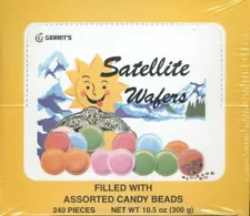 SATELLITE WAFERS - 1 full box - 240 pieces per box