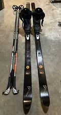 Fischer Traverse 78 169cm 2021 Cross Country Skis Rossignol Boots + Poles 135cm