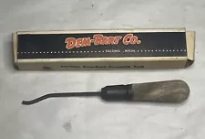 Vintage Dem-Bart Co. Checkering Tool in the Box for Wood Gun Stock USA