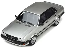 1983 Audi 80 Quattro Zermatt Silver Metallic with Black Stripes Limited Edition