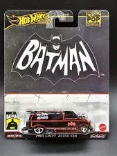 2024 Hot Wheels Premium Pop Culture Batman 1985 Chevy Astro Van