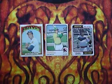 Orlando Cepeda Topps 1972 1973 1974 A's / Braves / Red Sox