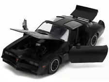 1977 Pontiac Firebird T/A Trans Am Matt Black with Bird Graphic on Hood "Bigtim