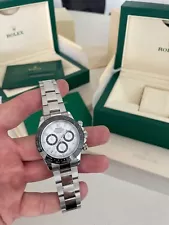 MINT PAPERS Rolex Daytona Cosmograph 116500 LN Ceramic White PANDA 40mm BOX