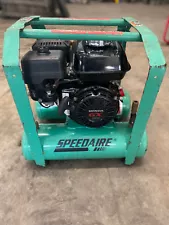 SPEEDAIRE 5 GAL. USED PORTABLE AIR COMPRESSOR POWERED BY HONDA GX GAS ENGINE