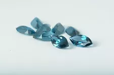 Natural London Blue Topaz 12*6mm Marquise Loose Gemstone for sale Lot 5 Pieces