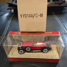 Matchbox Yesteryear YY014 A/C 1931 Stutz Bearcat Red/Black NIB!